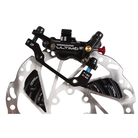 Yokozuna Ultimo Front Disc Brake, 74mm/160mm - Black