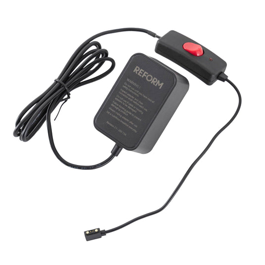 Reform Tantalus Saddle with Power Supply, Ti Rail, Black