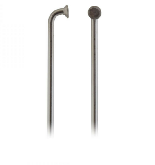 DT Swiss Aerolite J-Bend Spokes 2.0/.9/2.3mm, 270mm Silver - Ultra-Light Bladed Aero Bicycle Spokes for Road & Cyclocross, High Stability, Advanced Aerodynamics, Standard Hole Compatibility, Sold Individually