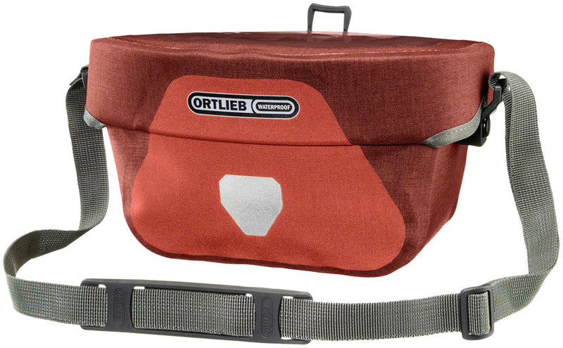Load image into Gallery viewer, Ortlieb Ultimate Six Plus Handlebar Bag - Red, 5L
