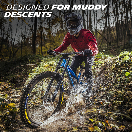 Michelin DH Mud Mountain & Tire Series – Tubeless Ready, MAGI-X Rubber, Downhill & Mud Performance for 27.5” & 29” E-MTBs