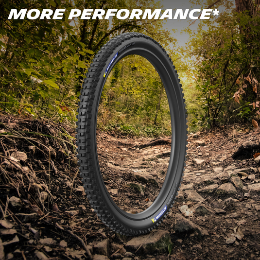 Michelin Wild AM2 Tubeless Mountain Bike Tires – All-Mountain, Trail, E-Bike Ready, GravityShield Casing, Gum-X Technology, 27.5" & 29" Sizes