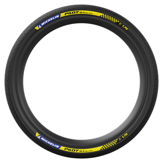 Michelin Pilot SX Slick Tire, 20''x1.70, Folding, Tubeless Ready, 60TPI, Black 26906