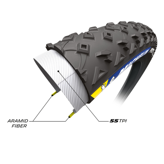 Michelin Pilot Slope TS TLR BMX Tire 26in 2.25 Black Tubeless