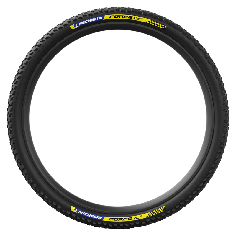 Load image into Gallery viewer, Michelin Force XC2 Racing Mountain Tire, 29''x2.25, Folding, Tubeless Ready, GUM-X, Cross Shield2, 2x150TPI, Black
