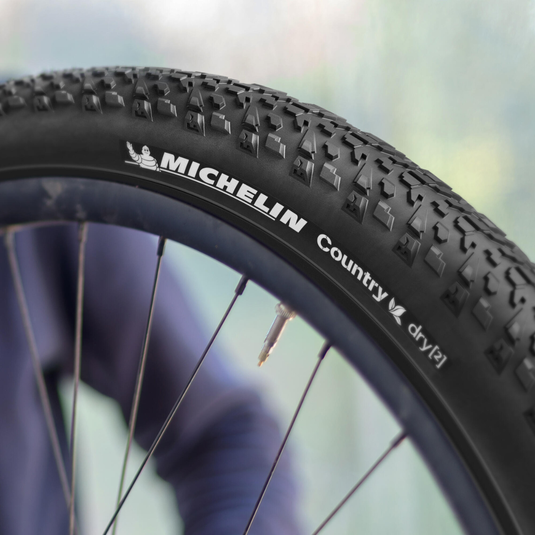 Michelin Country Dry2 Tire 26x2 Clincher Wire Black Affordable offroad tire 11326