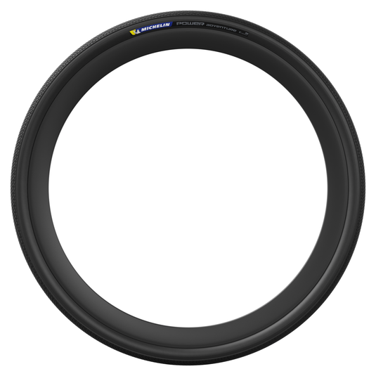 Michelin Power Adventure TS TLR, Gravel Tire, 700x42C, Folding, Tubeless Ready, GUM-X, GUM-X, 3x100TPI, Black