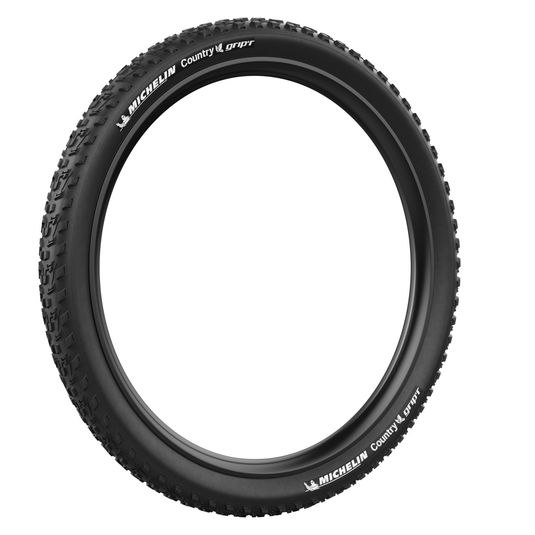 Michelin Country Grip'R Tires 26" - 29" Clincher Off-Road Mountain Bike Tires with Steel Bead, All-Condition Tread, for MTB, E-Bike, and Trail Riding