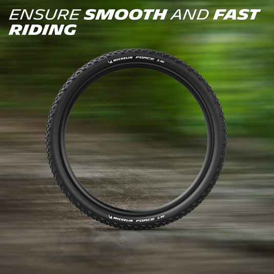 Michelin Force Access Mountain Tires – Durable, High-Performance 29'' & 27.5'' Clincher Tires with Tread Pattern, 30 TPI, Wire Bead for Hard-Packed Trails