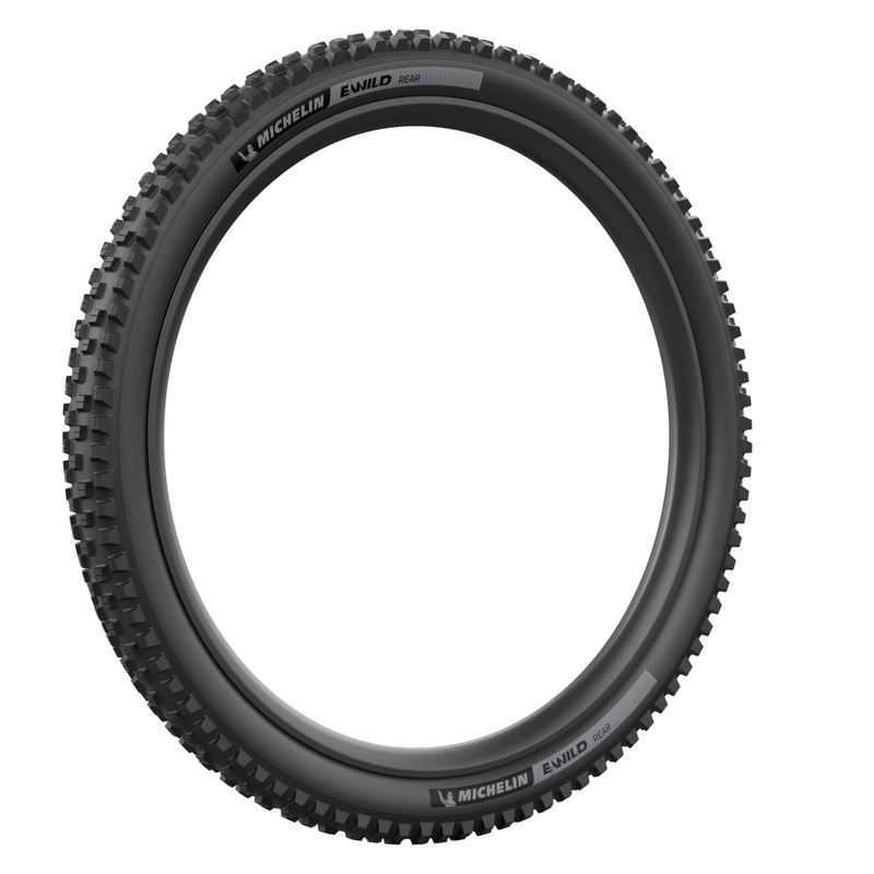 Load image into Gallery viewer, Michelin E-Wild Rear Mountain Tire 27.5'' - 584 2.60 Black Tubeless Ready
