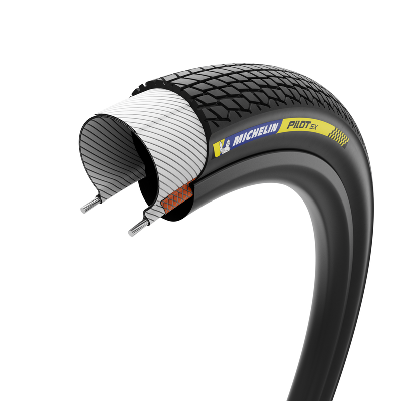 Load image into Gallery viewer, Michelin PILOT SX 20'' Wire Clincher Bicycle Tires – Durable, Black, High-Performance Tubeless-Ready Tire Range for Road &amp; Commuting

