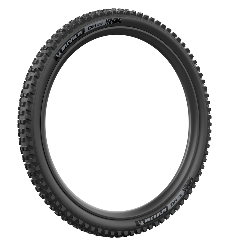 Load image into Gallery viewer, Michelin DH22 DARK Mountain Tire, 27.5''x2.40, Folding, Tubeless Ready, MAGI-X, Black
