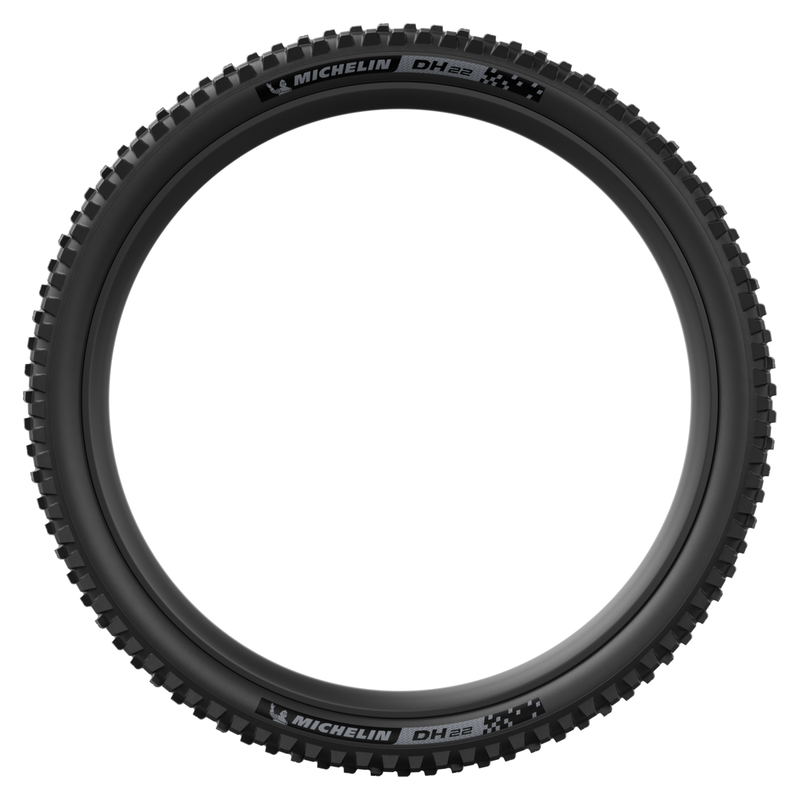 Load image into Gallery viewer, Michelin DH22 DARK Mountain Tire, 27.5''x2.40, Folding, Tubeless Ready, MAGI-X, Black
