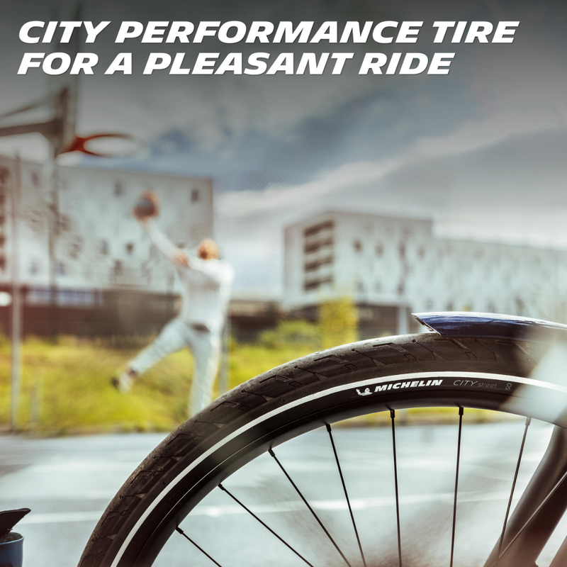 Load image into Gallery viewer, Michelin City Street Road Tire, 27.5x2.40, Wire, Clincher, MAGI-X, Black
