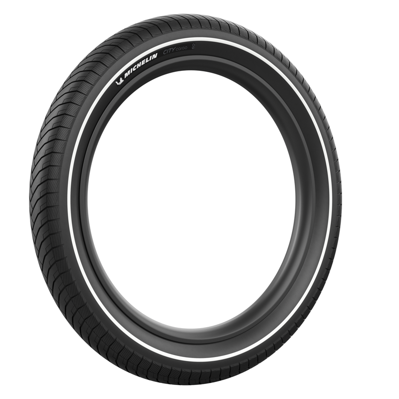 Load image into Gallery viewer, Michelin City Cargo TT Hybrid Tire, 24x2.20, Wire, TT, MAGI-X, Cargo Shield, 6x62, Black
