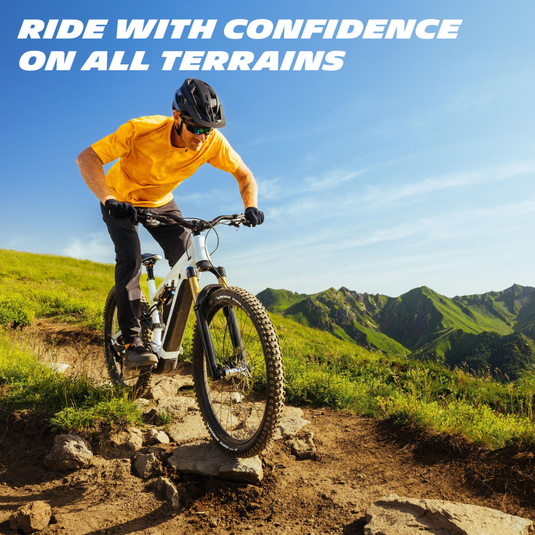 Michelin EWild Tubeless E-Bike Tires – 29" & 27.5" All-Terrain Folding Tires with E-Gum-X Compound, Gravity Shield Casing, Pinch Protection Technology