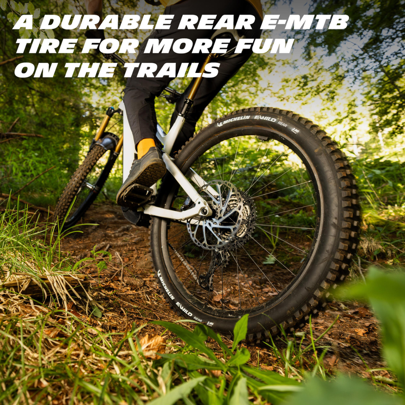 Load image into Gallery viewer, Michelin EWild Tubeless E-Bike Tires – 29" &amp; 27.5" All-Terrain Folding Tires with E-Gum-X Compound, Gravity Shield Casing, Pinch Protection Technology

