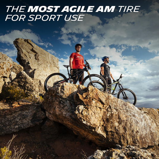 Michelin Force AM Performance Line TLR Tubeless MTB Tires — 26" & 27.5" Sizes, Trail Shield Casing, Bead To Bead Protection, Aggressive Traction