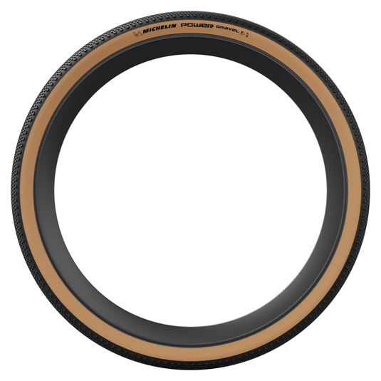 Michelin Power Gravel Tire Series 700x47 — Tubeless Ready, Bead2Bead Protek, Magi-X Compound, Foldable, Durable, Low Resistance, Off-Road & Mixed Surface Performance