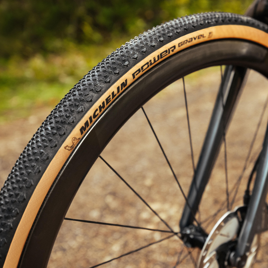 Michelin Power Gravel Tires 700x47 - Tubeless Ready, Folding Bead, Magi-X Compound, Bead2Bead Protek, Off-Road & Mixed Surface Cycling