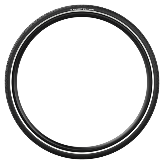 Michelin Protek Tire 26 x 1.4 Clincher Wire Black Reflective Mountain Bike