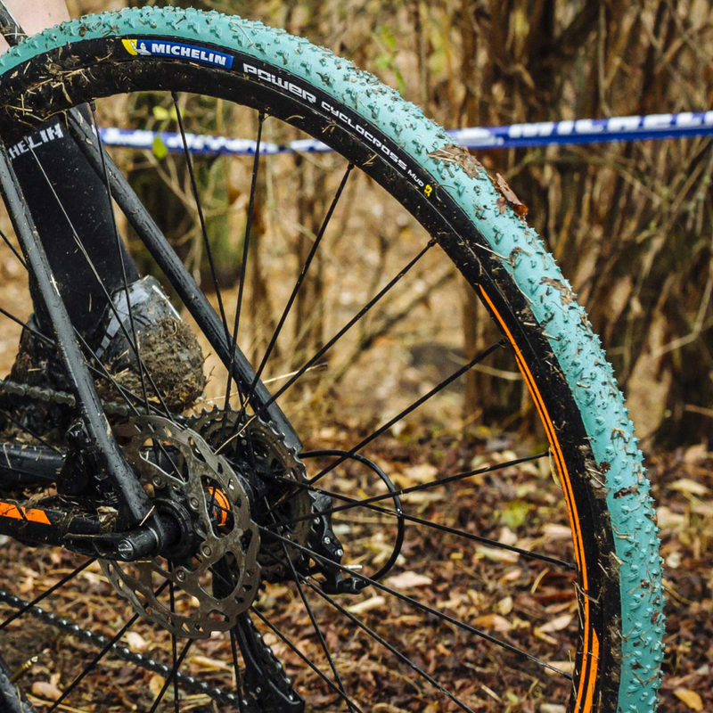 Load image into Gallery viewer, Michelin Power Cyclocross Mud 700c Tubular 33C Green - Tan Non-Tubeless
