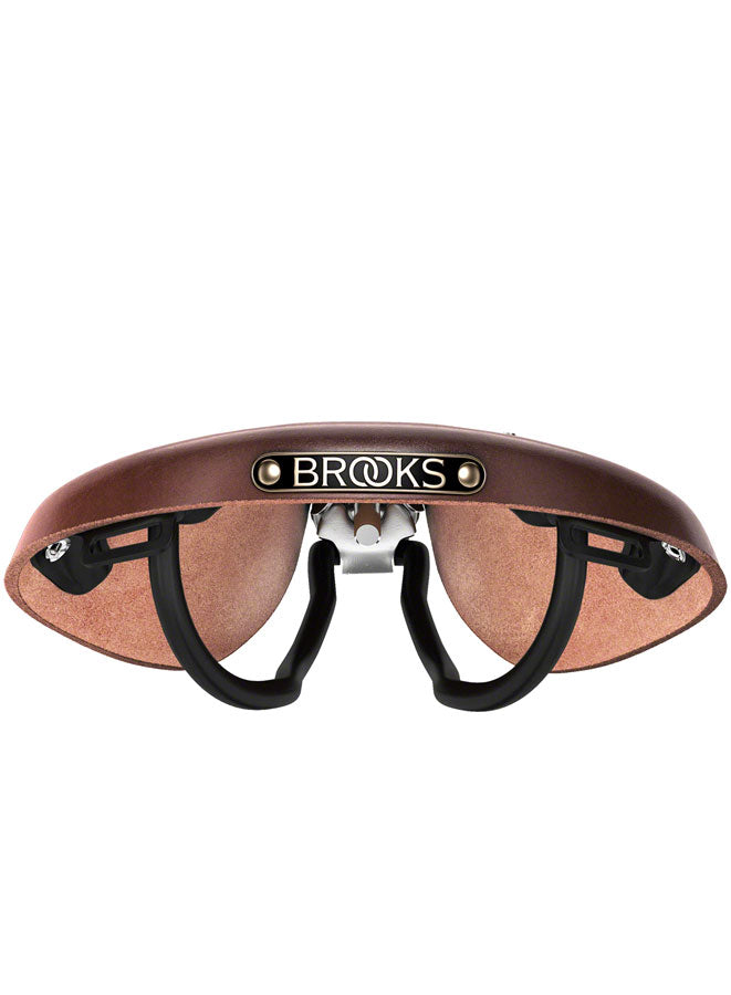 Load image into Gallery viewer, Brooks B17 Short Saddle - Antique Brown 176mm Width Leather Steel Rails
