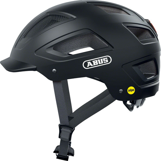 Abus Hyban 2.0 MIPS Helmet Zoom Ace Fidlock Magnetic Buckle Velvet Black, Large