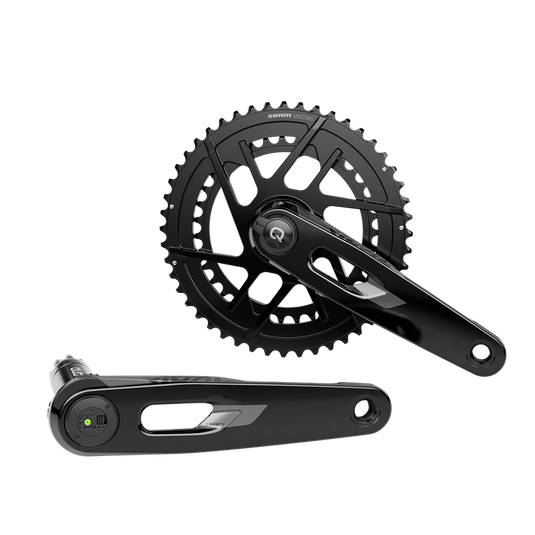 SRAM Rival 2x Powermeter E1 Power Meter Crankset, Speed: 12, Spindle: 28.99mm, BCD: Direct Mount SRAM 8 Bolt, 46/33,