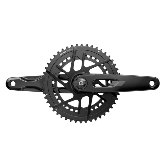 SRAM Rival 2x Powermeter E1 Power Meter Crankset, Speed: 12, Spindle: 28.99mm, BCD: Direct Mount SRAM 8 Bolt, 46/33,