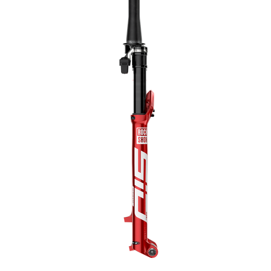 RockShox SID SL Ultimate Race Day Fork – 29" Boost, 100mm Travel, Electric Red, Tapered Aluminum Crown, DebonAir Damper, Fast-Acting Flight Attendant, 15x110mm Boost Axle, Compatible with Maxle Stealth, Flexible Fender & Star Nut Included