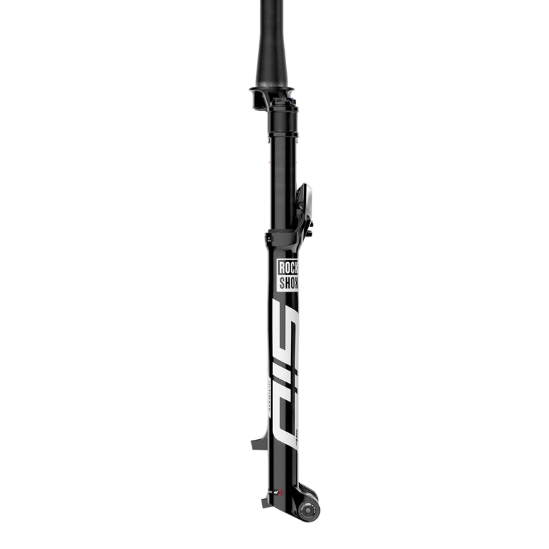 Load image into Gallery viewer, RockShox SID SL Ultimate Race Day 29" Boost Fork – Lightweight Carbon Crown, 110mm Travel, Tapered Steerer, DebonAir, Maxle Stealth, Gloss Black, Includes ZipTie Fender and Star Nut
