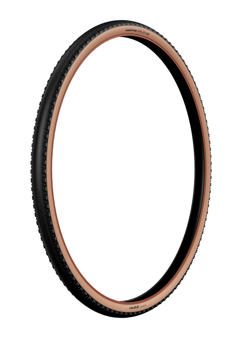 Load image into Gallery viewer, Zipp Goodyear XPLR Slick Gravel Tire, 700x40C, Folding, Tubeless Ready, Dynamic:UHP, M:Wall, Black
