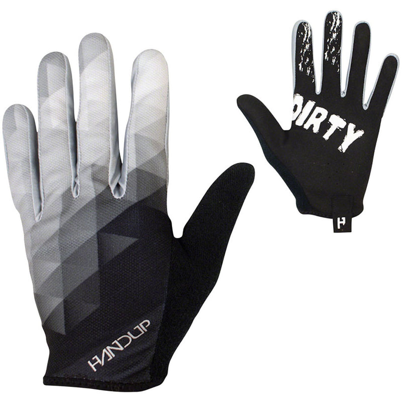 Load image into Gallery viewer, Handup-Most-Days-Gloves---Black---White-Prizm-Gloves-Large_GLVS4537
