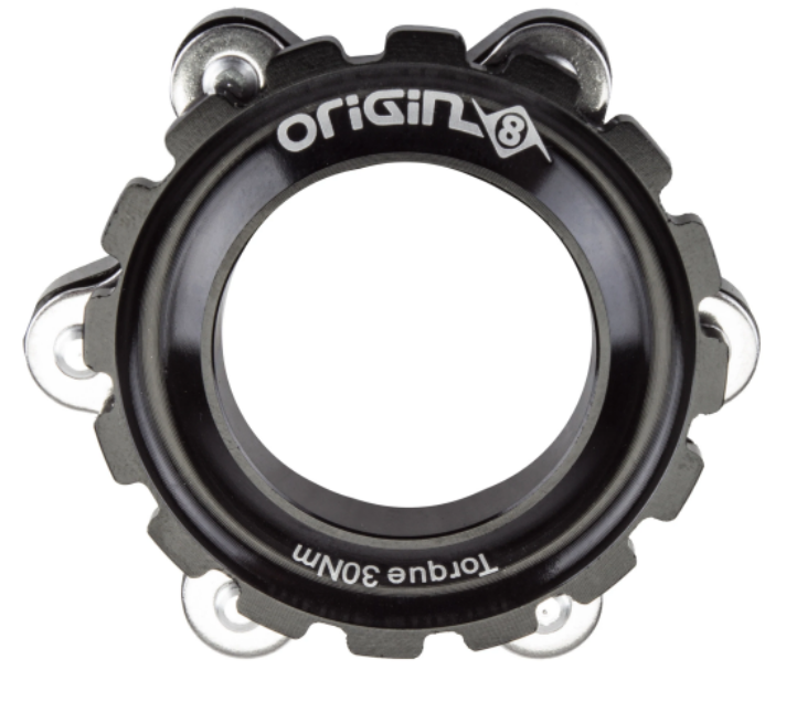 Load image into Gallery viewer, Origin8-Centerlock-Disc-Lockring-Disc-Rotor-DSRT0448-Bicycle-Rotor
