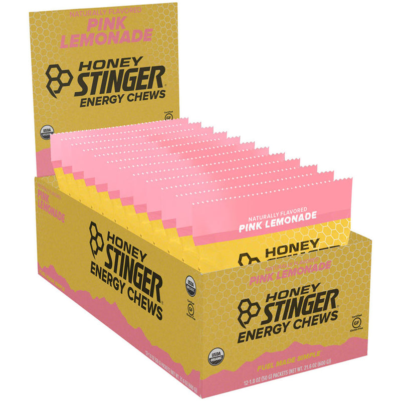 Load image into Gallery viewer, Honey-Stinger-Organic-Energy-Chews-Chew-Pink-Lemonade_EB5885
