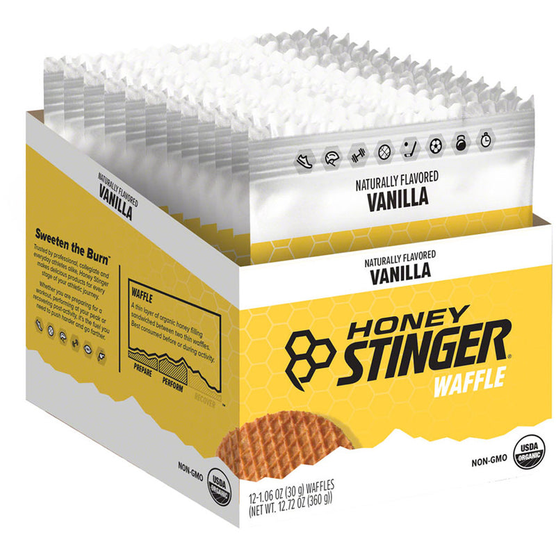 Load image into Gallery viewer, Honey-Stinger-Organic-Waffle-Waffle-Vanilla_WFLE0007PO2
