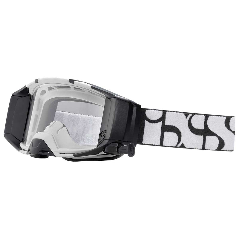 Load image into Gallery viewer, iXS Trigger Goggles with Roll Off System with Mirror and Clear lens, White
