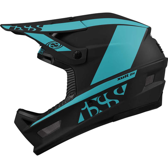 Mountain Bike Helmet iXS Xult Downhill Mountain Bike Full Face , Lagoon, ML(57-59cm Head Size)