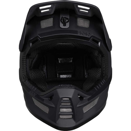 Mountain Bike Helmet iXS Xult Downhill Mountain Bike Full Face , Black, ML(57-59cm Head Size)