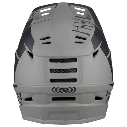 Mountain Bike Helmet iXS Xact Downhill Mountain Bike Full Face , Black/Graphite, LXL(60-62cm)