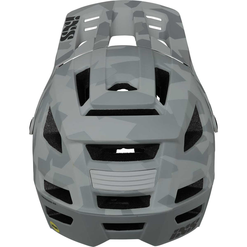 Load image into Gallery viewer, iXS Trigger FF MIPS Enduro Mountain Bike Full Face Helmet Grey Camo, ML(57-59cm)
