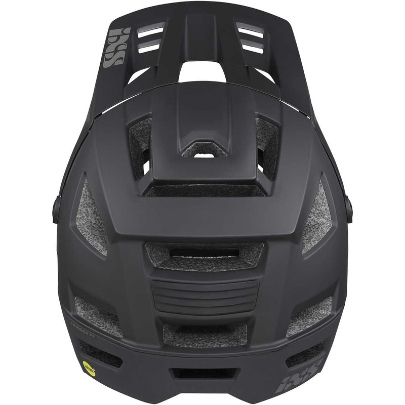 Load image into Gallery viewer, iXS Trigger FF MIPS Enduro Mountain Bike Full Face Helmet, Black, SM(54-58cm)
