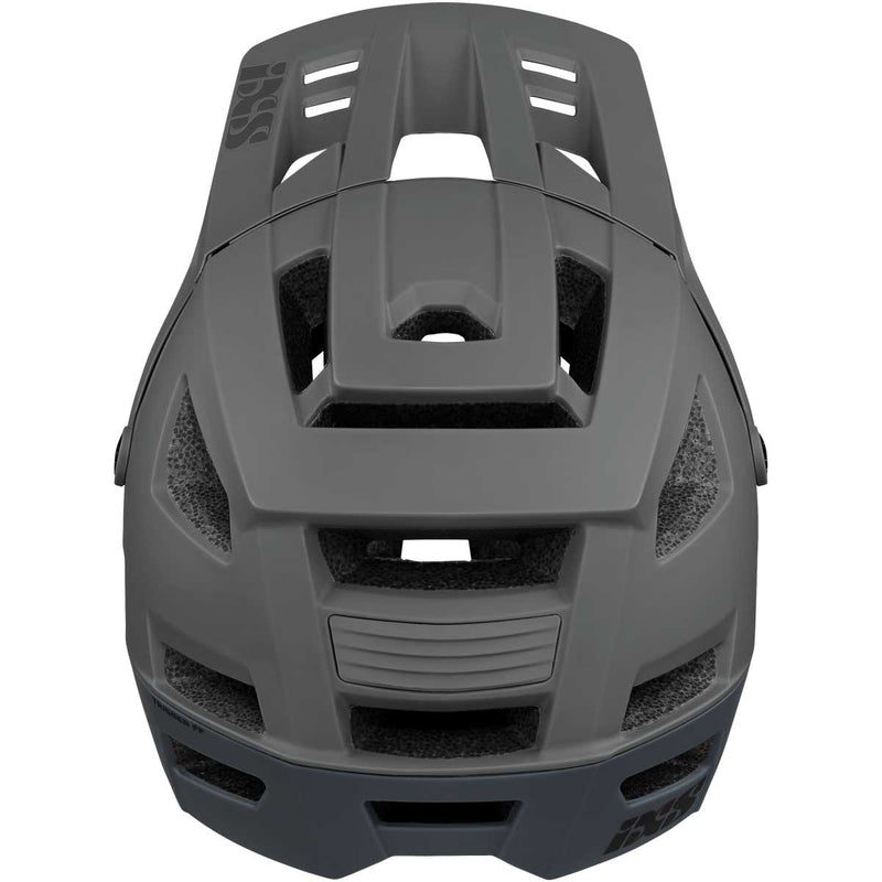 Load image into Gallery viewer, iXS Trigger FF Enduro Mountain Bike Full Face Helmet, Graphite, ML(58-62cm)
