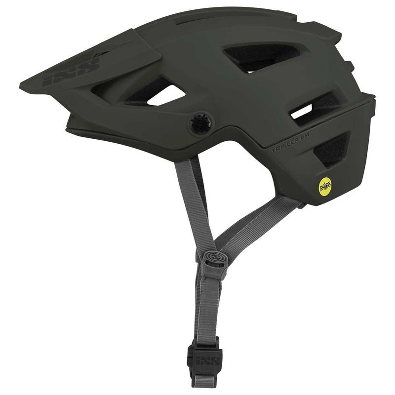 Load image into Gallery viewer, iXS Trigger AM MIPS All Mountain/Enduro Bicycle Helmet, Graphite, SM(54-58cm)
