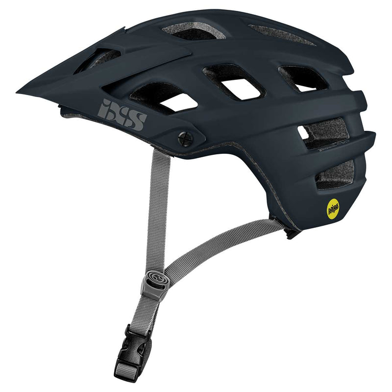 Load image into Gallery viewer, iXS Trail Evo MIPS Mountain Bike Helmet, Adjustable Visor, Marine, SM(54-58cm)
