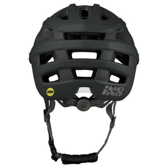 Mountain Bike Helmet iXS Trail Evo MIPS Mountain Bike , Adjustable Visor, Black XLWIDE(58-62cm)