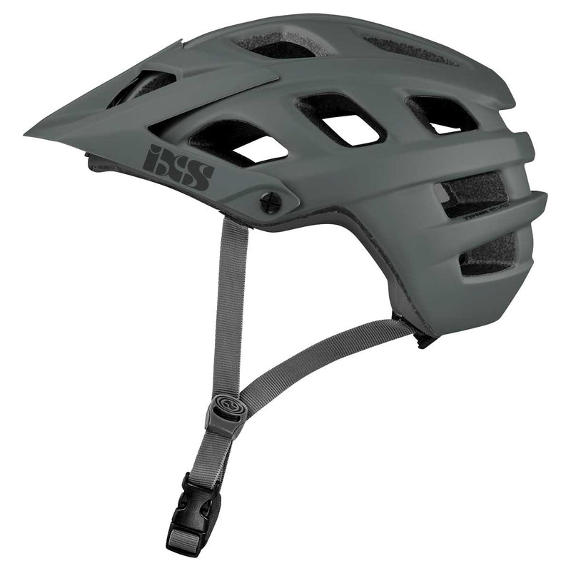 Load image into Gallery viewer, Mountain Bike Helmet iXS Trail Evo Mountain Bike , Adjustable Visor, Graphite, SM(54-58cm)
