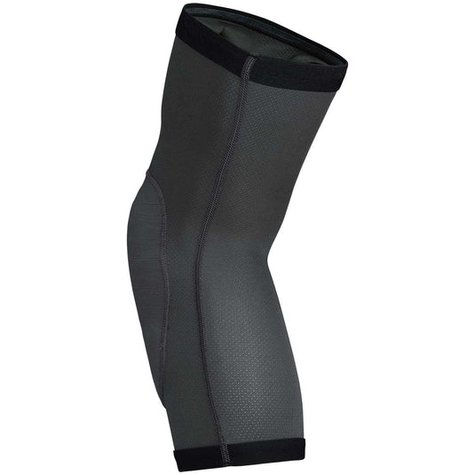 iXS Flow Light Knee Guards Graphite S | Lycra Mesh, Lightweight, Breathable