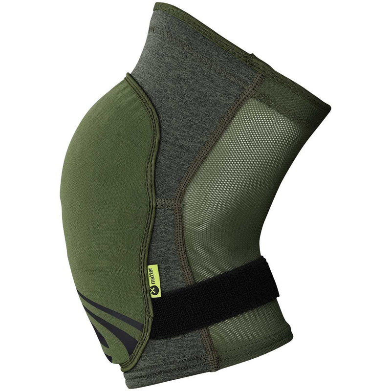 Load image into Gallery viewer, iXS Flow Evo+ Knee Guard Olive XL | AeroMeshTM- Light, Moisture Wicking
